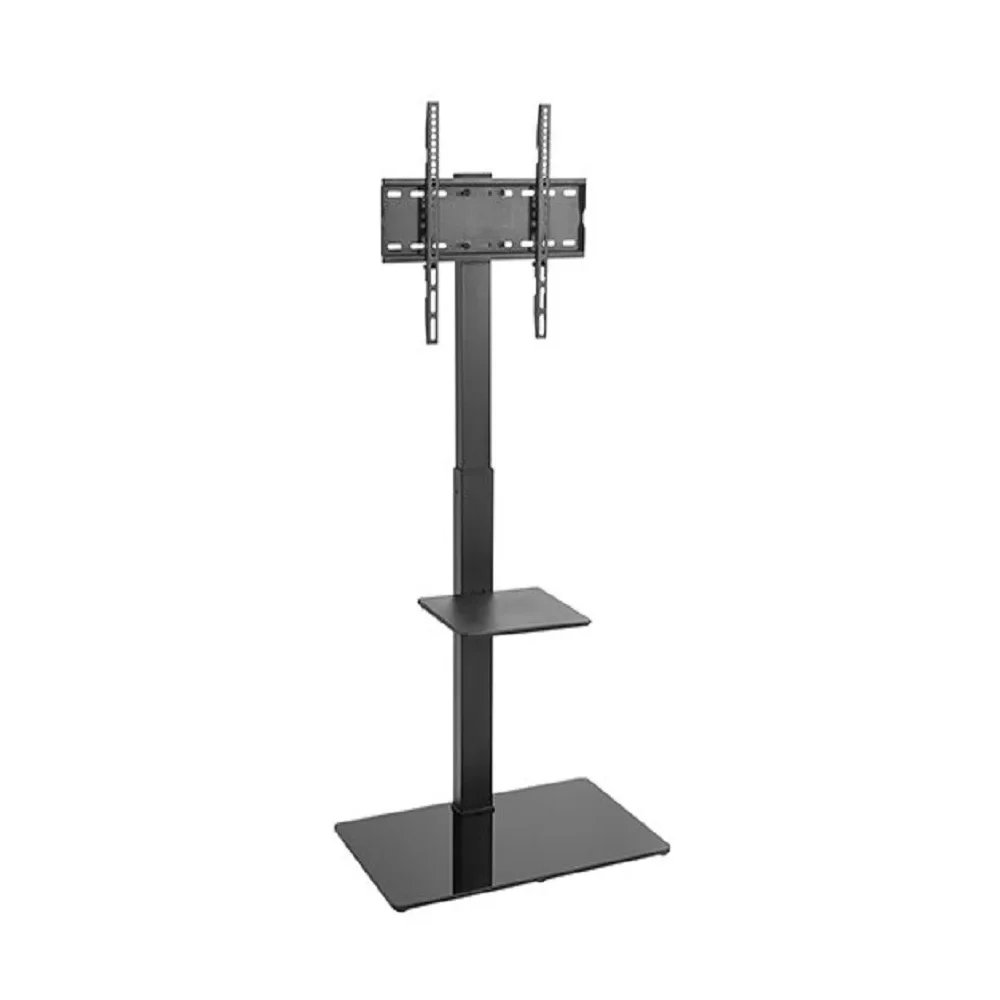 TV Floor Stand With Single Shelf